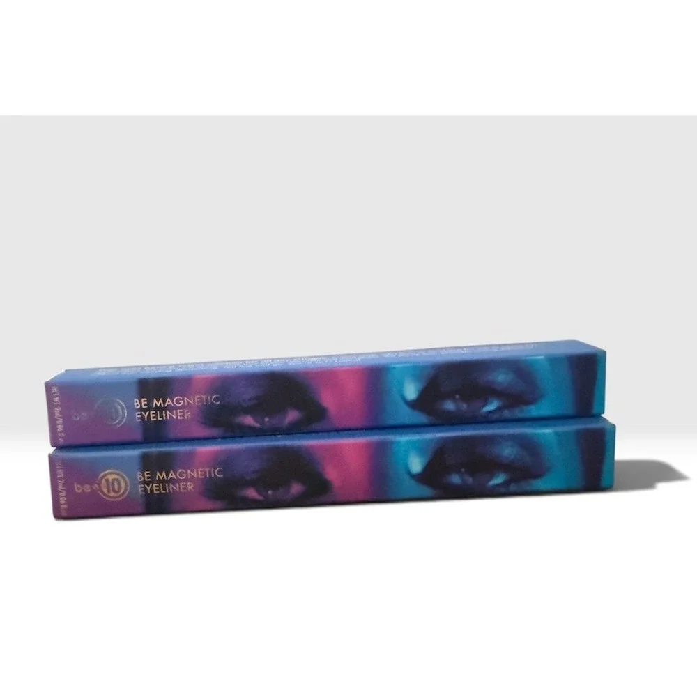 Be a 10 Be Magnetic Eyeliner Be Alluring Black 2 PACK .06 oz. NIB